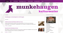 Desktop Screenshot of munkehaugen.no
